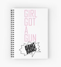 TOKIO HOTEL - GIRL GOT A GUN Spiral Notebook