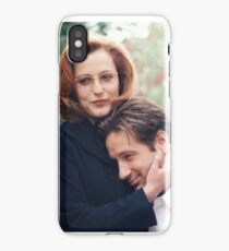 dana scully x files fox mulder iPhone Case/Skin