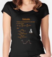 Joseph Fourier und Fourier Serie Tailliertes Rundhals-Shirt