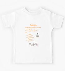Joseph Fourier and Fourier Series Kids Tee
