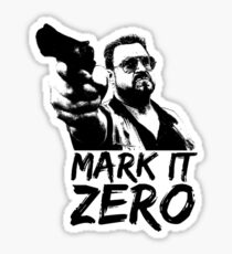 Mark it ZERO Sticker