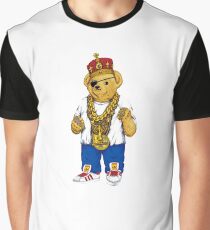 Gangster King Polo Bear Graphic T-Shirt