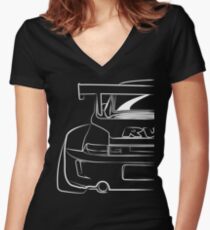 Porsche RWB Women's Fitted V-Neck T-Shirt