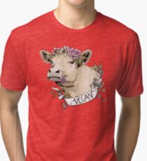 Camiseta de tejido mixto Daisy Vegan