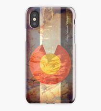 Garden of the Gods CO flag iPhone Case