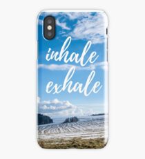 Inhale/Exhale iPhone Case/Skin