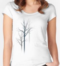 TREES 1 Women's Fitted Scoop T-Shirt