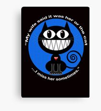 I MISS HER SOMETIMES Canvas Print