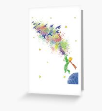 Le petit prince Greeting Card