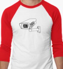 CCTV - George Orwell 1984 Men's Baseball ¾ T-Shirt