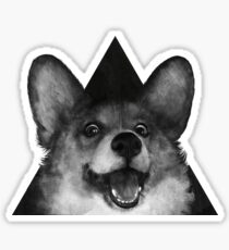 Sausage Fox Sticker