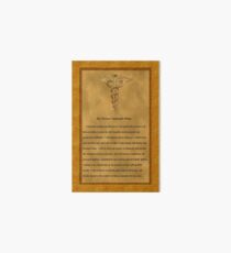 Nursing Pledge Art Board