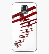 Retro Biplane Graphic Case/Skin for Samsung Galaxy