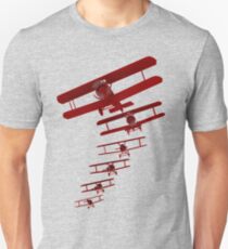 Retro Biplane Graphic Unisex T-Shirt