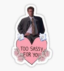 Sassy Mulder Sticker