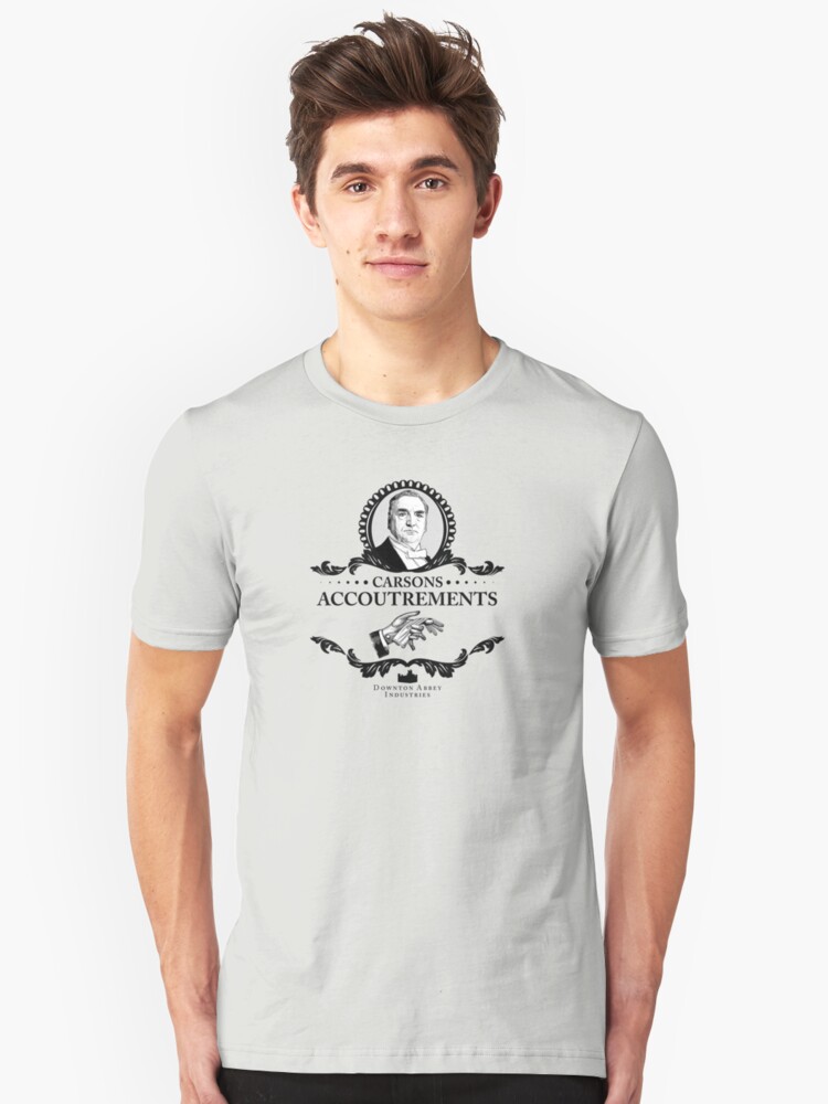 "Carsons Accoutrements Downton Abbey Industries" Tshirt by