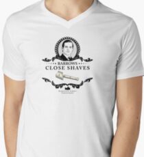 Barrows Close Shave - Downton Abbey Industries Men's V-Neck T-Shirt