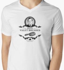 Bates Valet Brushes - Downton Abbey Industries Men's V-Neck T-Shirt