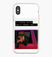 Vinilo o funda para iPhone Si el metro joven no confía en ti