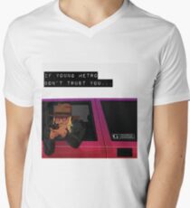 If young metro don't trust you Men's V-Neck T-Shirt