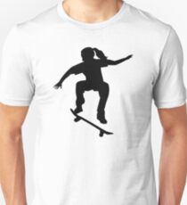Skateboarder girl Unisex T-Shirt