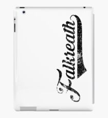 Skyrim Falkreath Distressed Sports Lettering iPad Case/Skin