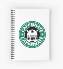 CAFFEINATE!!! Spiral Notebook