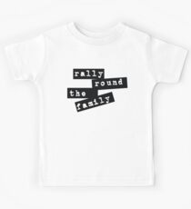 Rally rund um die Familie Kinder T-Shirt