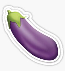 Eggplant Emoji Sticker