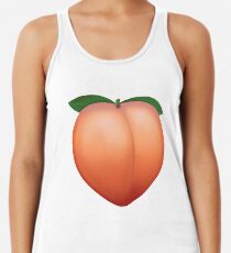 Camiseta con espalda nadadora Peach Emoji