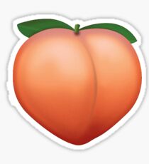 Peach Emoji Sticker