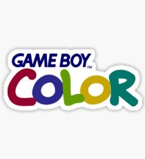 Gameboy Color Logo Sticker