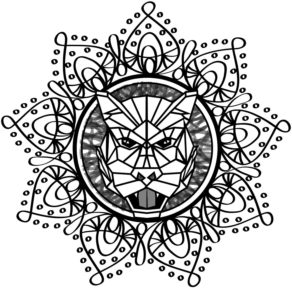 "tigre de mandala" by miguel17arte | Redbubble