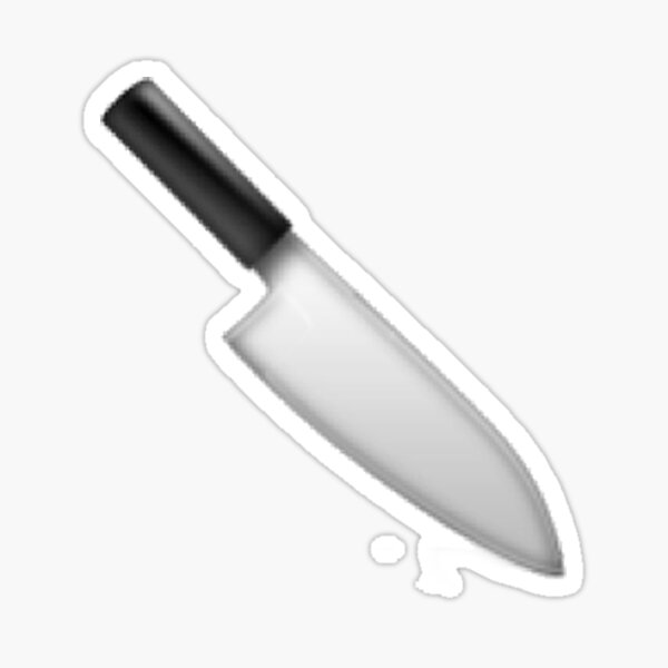 Knife Emoji Stickers Redbubble