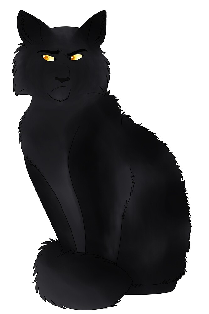 Black Smoke Cat By Alpmelociraptor Redbubble