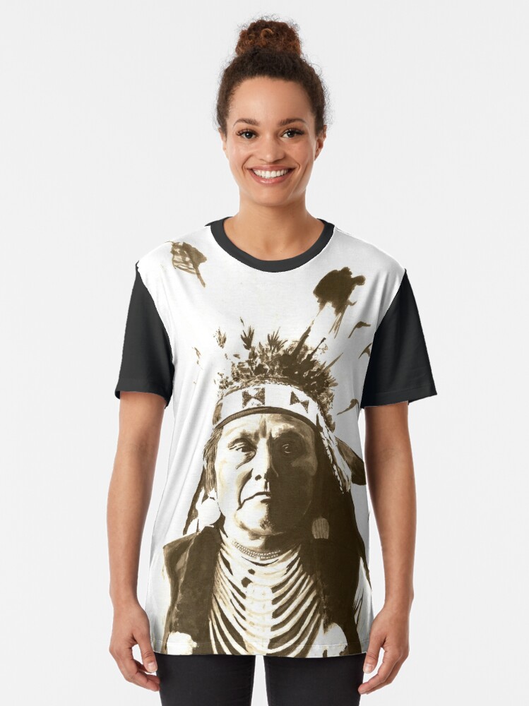 "Chief Joseph" T-shirt by DEAN-TURNER-ART | Redbubble