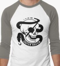 MGS - Outer Haven Skull Men's Baseball ¾ T-Shirt