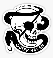 MGS - Outer Haven Skull Sticker