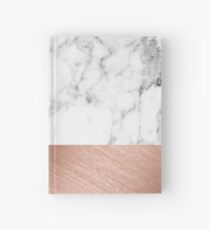 Rose Gold Marmor Notizbuch