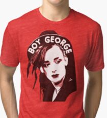 Boy George T-Shirt Tri-blend T-Shirt