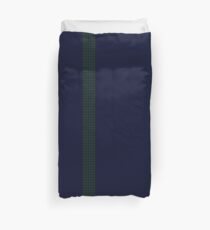 "Schwarze Uhr" Tartan Panel Bettbezug