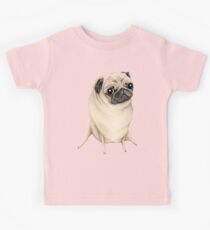 Sweet Fawn Pug Kids Tee