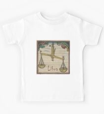 Libra 16th Century Woodcut Kids Tee