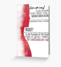 Glorificus "Glory" Greeting Card