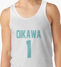 Haikyuu!! Oikawa Jersey Number 1 (Aoba) Tank Top