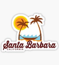 Santa Barbara - California. Sticker