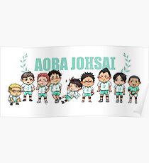 Aoba Johsai chibis Poster