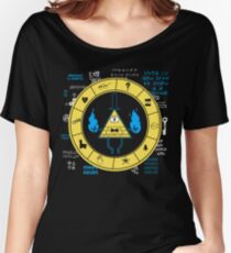 Gravity Falls - Bill Cipher Zodiac Women's Relaxed Fit T-Shirt