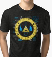 Gravity Falls - Bill Cipher Zodiac Tri-blend T-Shirt