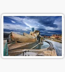 Das Guggenheim Museum - Bilbao Sticker